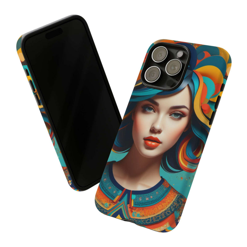 Vintage Women Iphone Tough Cases