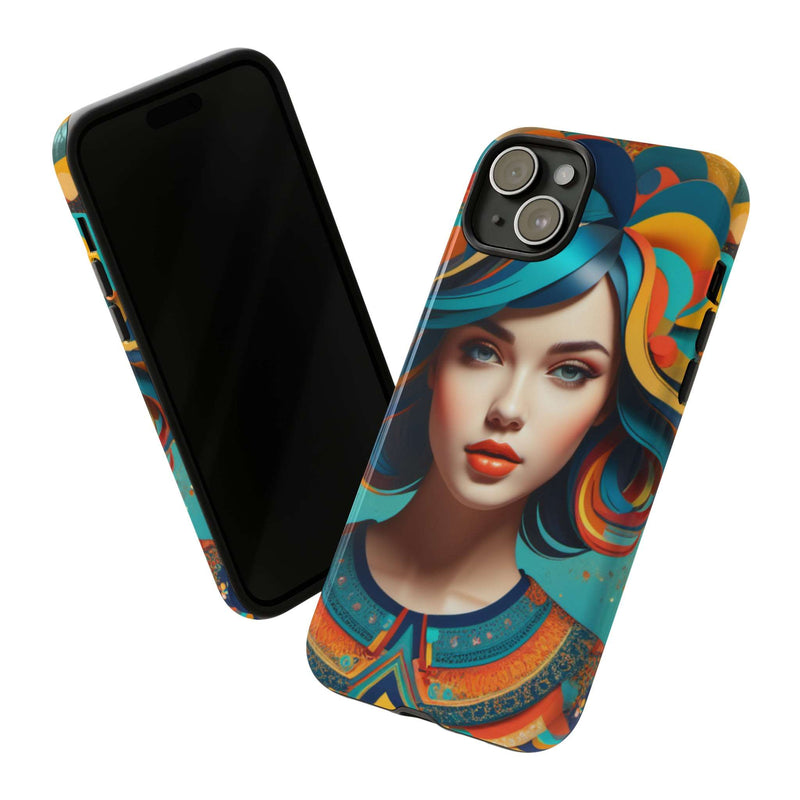 Vintage Women Iphone Tough Cases