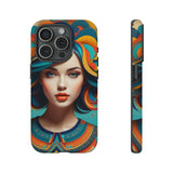 Vintage Women Iphone Tough Cases