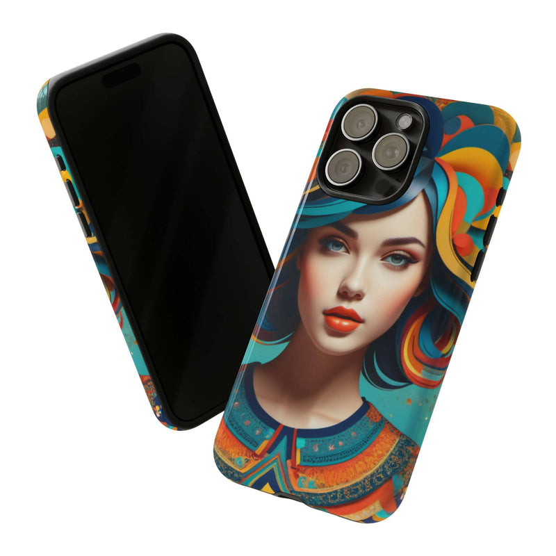 Vintage Women Iphone Tough Cases