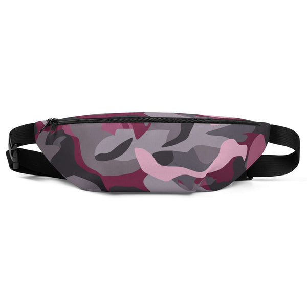 Purple Camouflage Fanny Pack