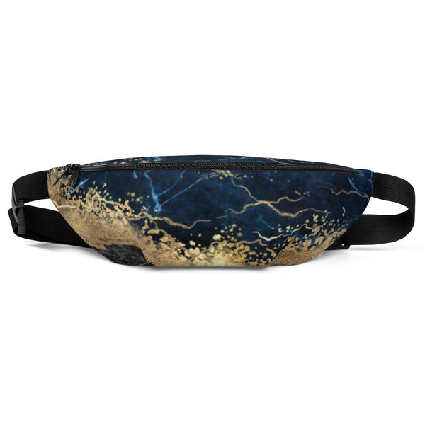 Blue and  Gold Fanny Pack