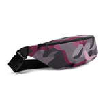 Purple Camouflage Fanny Pack