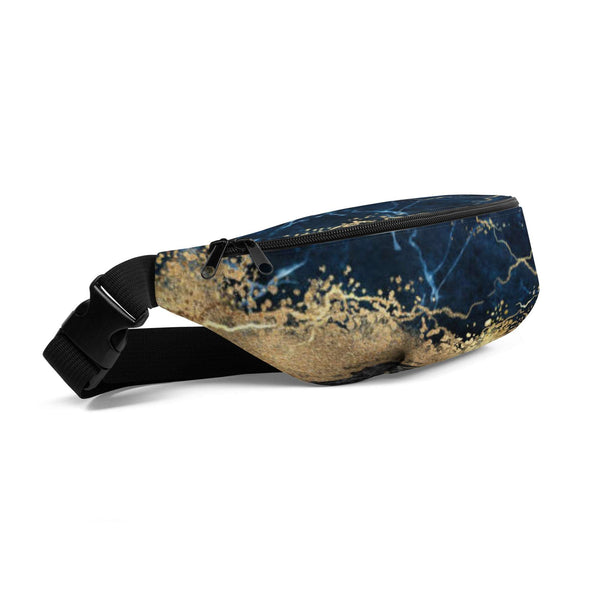 Blue and  Gold Fanny Pack