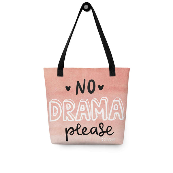 No Drama Please Tote bag - Diverse Creations & Company Tote Bag $23.99 Tote Bag custom