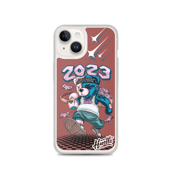 Clear Case Custom Hustle Bear for iPhone®