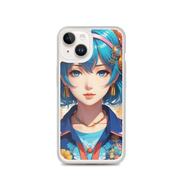 Vintage Anime Clear Case for iPhone®