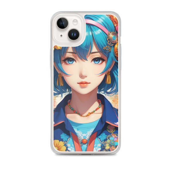 Vintage Anime Clear Case for iPhone®