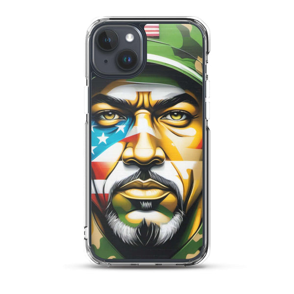 Custom designed Military Clear Case for iPhone®