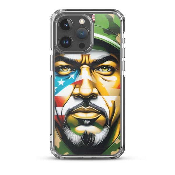 Custom designed Military Clear Case for iPhone®