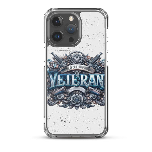 Proud Veteran Iphone 15 pro case 