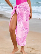 Cutout Sweetheart Neck One - Piece Swimwear and Cover - Up Swim Set - Diverse Creations & CompanyOne - Piece Swimwear and Cover Up SetHot Pink