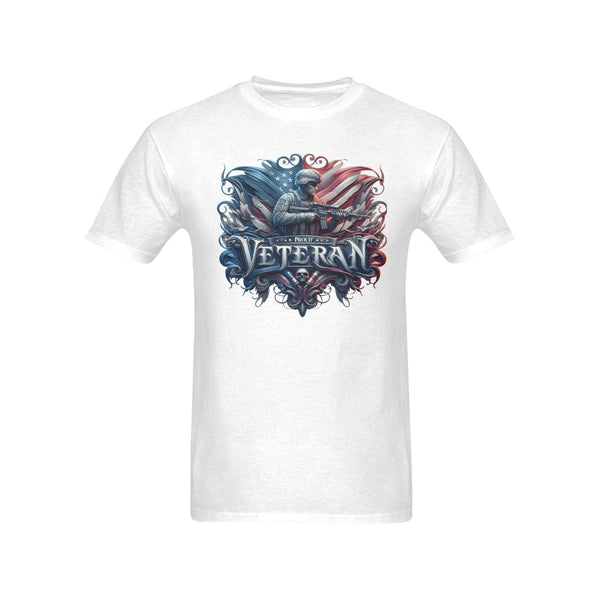 Red and Blue Veterans T-Shirt 