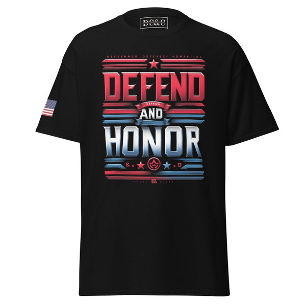 Defend And Honor Unisex T Shirt - Diverse Creations & CompanyT shirtBlack