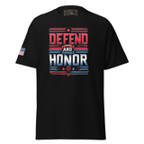 Defend And Honor Unisex T Shirt - Diverse Creations & CompanyT shirtBlack