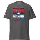 Defend And Honor Unisex T Shirt - Diverse Creations & CompanyT shirtDark Heather