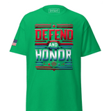 Defend And Honor Unisex T Shirt - Diverse Creations & CompanyT shirtIrish Green