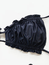Frill Trill Halter Neck Bikini Set - Diverse Creations & CompanyFrill Trill Halter Neck Bikini SetBlack