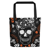 Halloween Themed Skull Treat Tote Bag - Diverse Creations & CompanyHalloween Tote bag