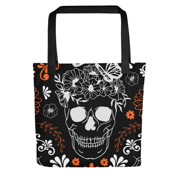 Halloween Themed Skull Treat Tote Bag - Diverse Creations & CompanyHalloween Tote bag