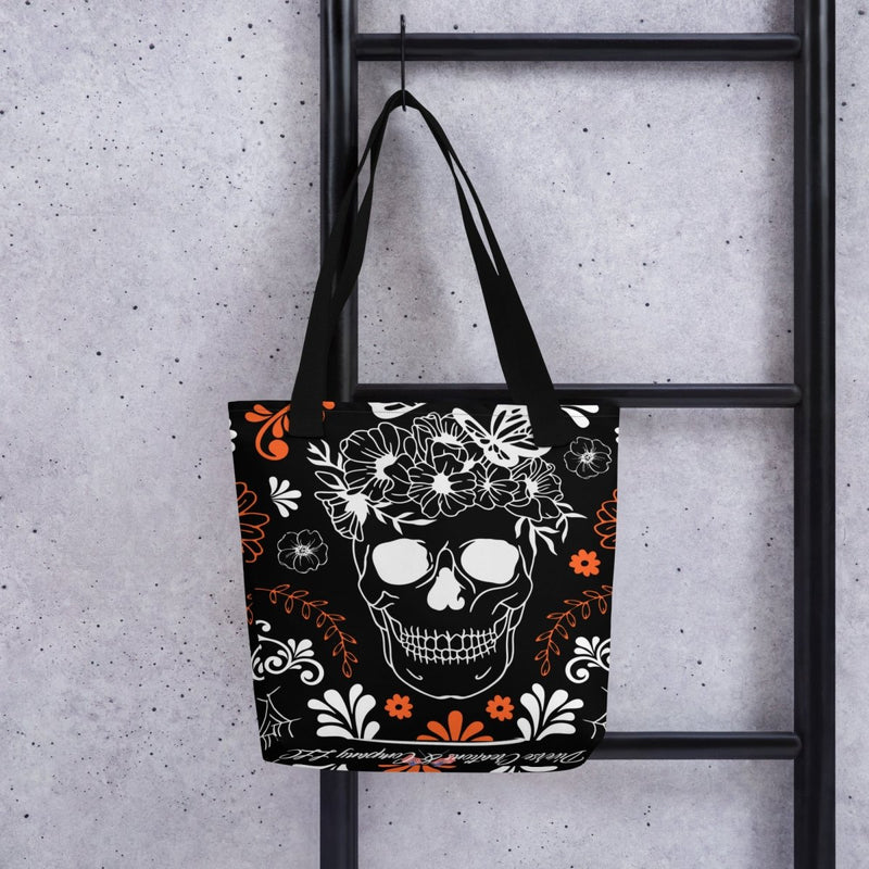 Halloween Themed Skull Treat Tote Bag - Diverse Creations & CompanyHalloween Tote bag