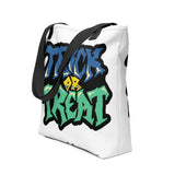 Halloween Tote Trick Or Treat Bag - Diverse Creations & CompanyHalloween Tote Bag