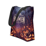 Happy Halloween Pumpkin Patch Forest Tote bag - Diverse Creations & CompanyTote Bag