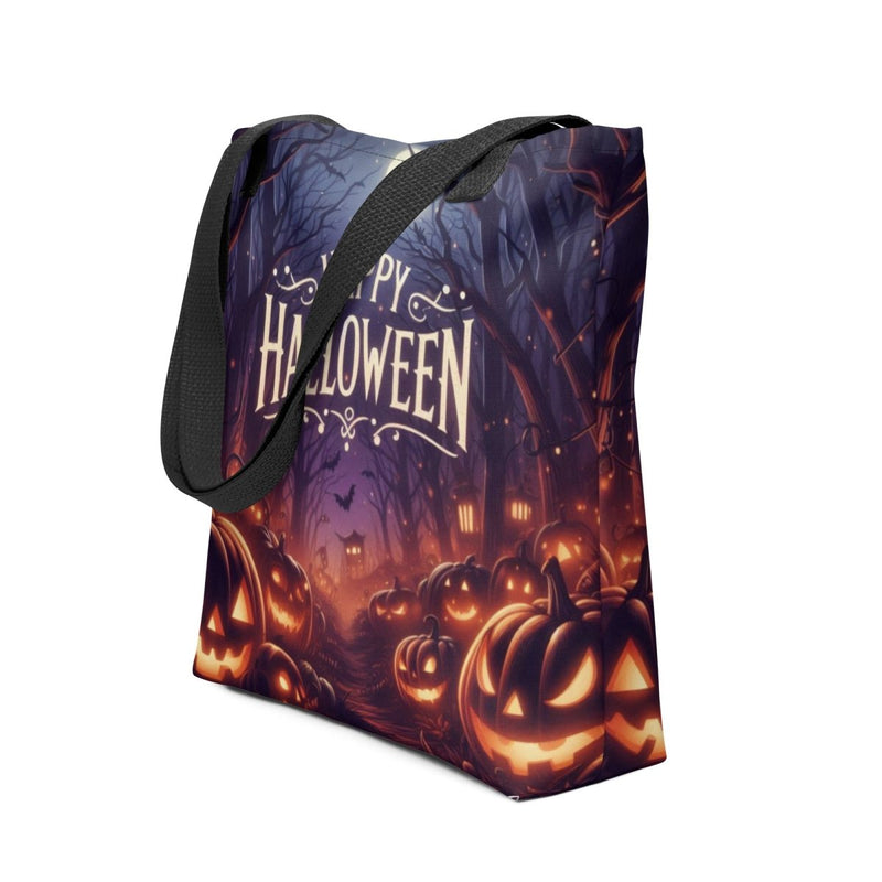 Happy Halloween Pumpkin Patch Forest Tote bag - Diverse Creations & CompanyTote Bag