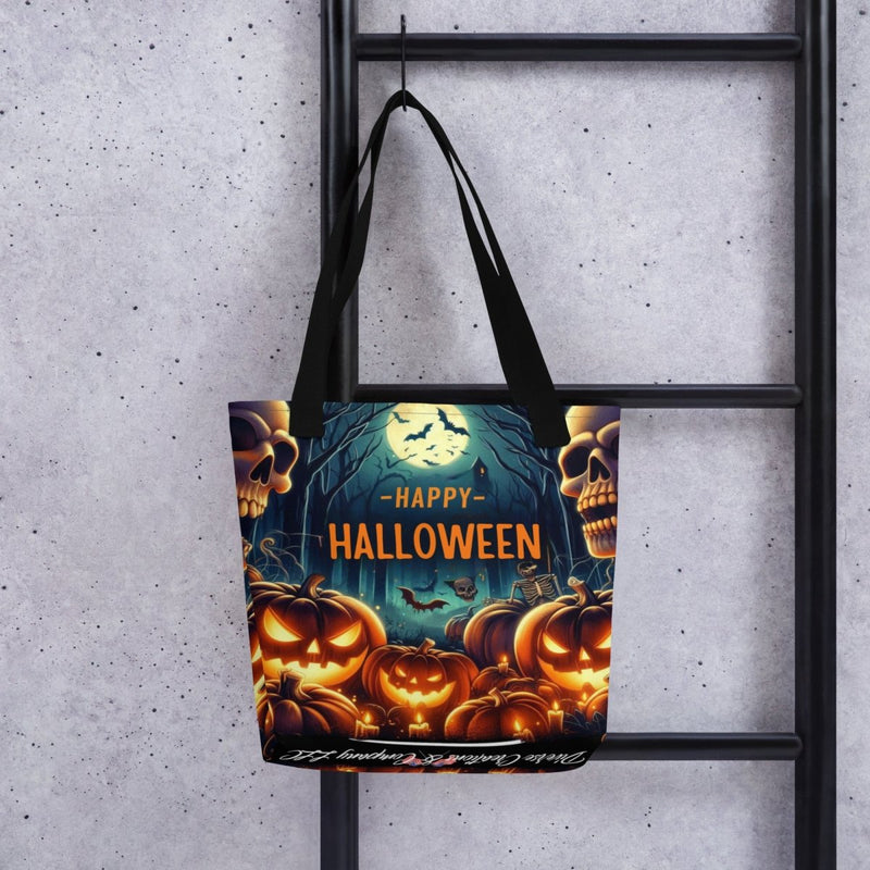 Happy Halloween Pumpkin Tote Bag - Diverse Creations & CompanyTote Bag