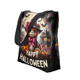 Happy Halloween Witch Bear Tote bag - Diverse Creations & CompanyTote bag