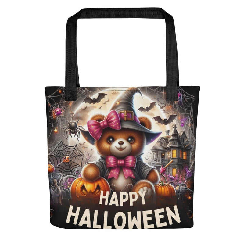 Happy Halloween Witch Bear Tote bag - Diverse Creations & CompanyTote bag