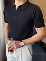 Men's Plus Size Collared Neck Short Sleeve Polo - Diverse Creations & CompanyPolo shirtSage