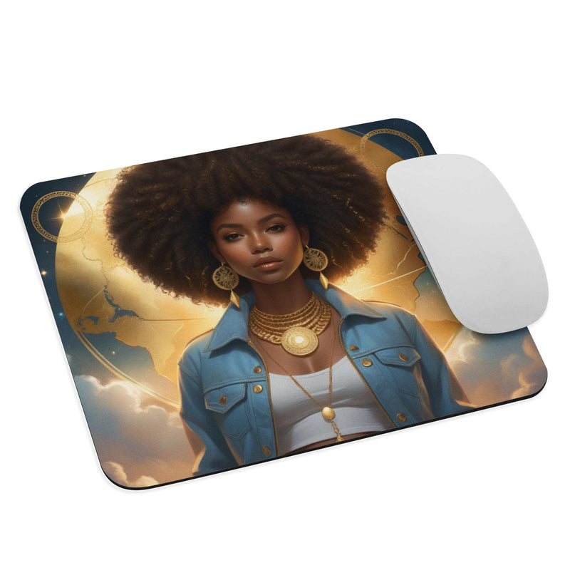 afro Latina mouse pad black Latina mouse pad 