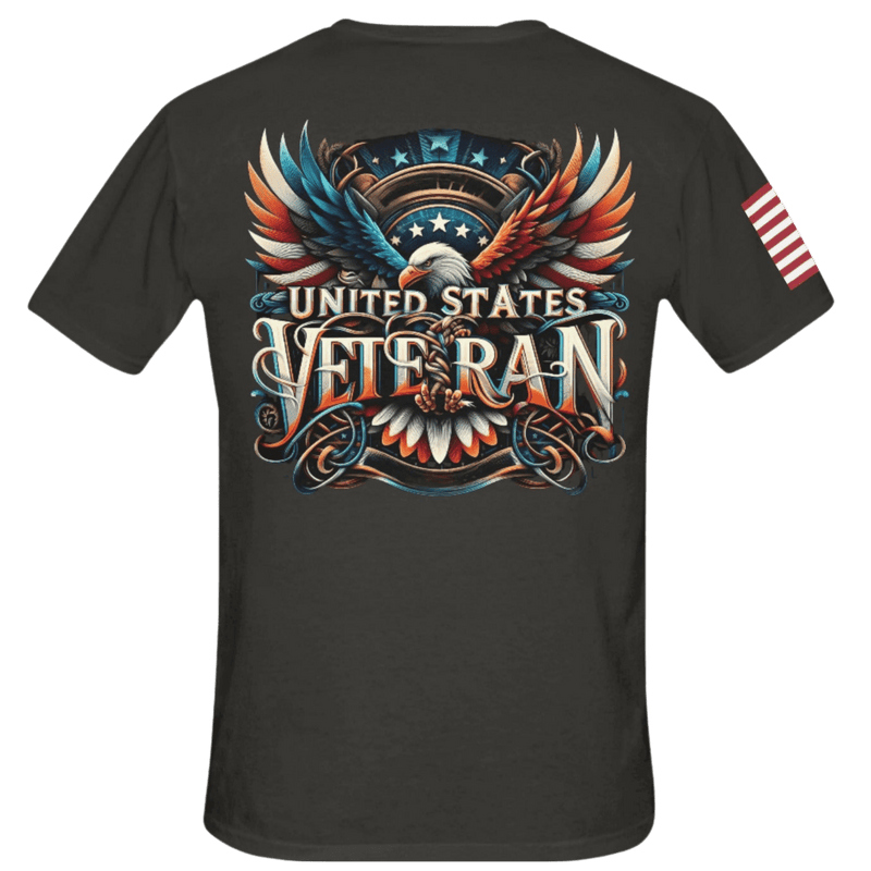 Proudly Patriotic: The Tribute of a United States Veteran Shirt - Diverse Creations & CompanyT shirt VeteranDune