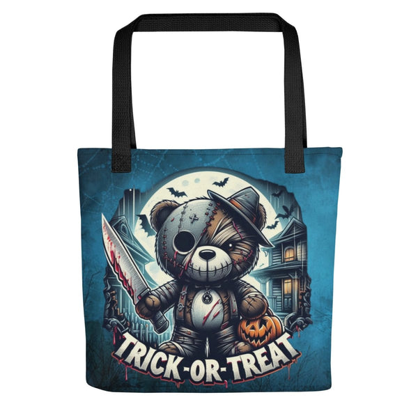 Scare Bear Trick Or Treat Tote Bag - Diverse Creations & CompanyHalloween Tote Bag