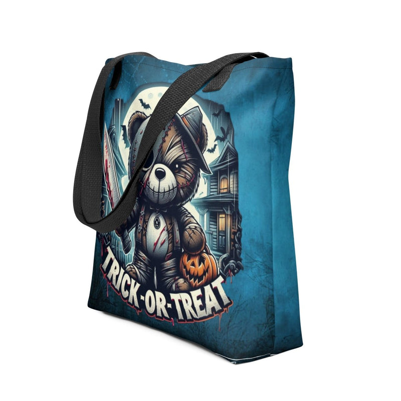 Scare Bear Trick Or Treat Tote Bag - Diverse Creations & CompanyHalloween Tote Bag