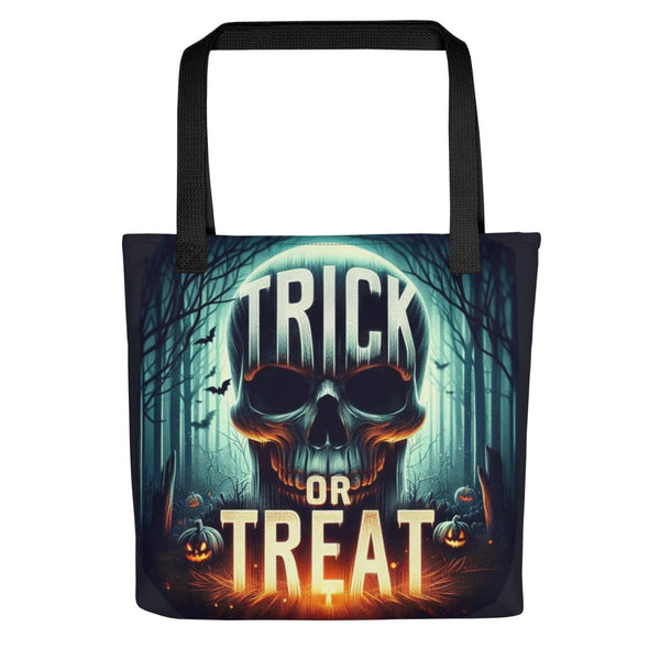 Skull Face Halloween Tote bag - Diverse Creations & CompanySkull face halloween tote bag