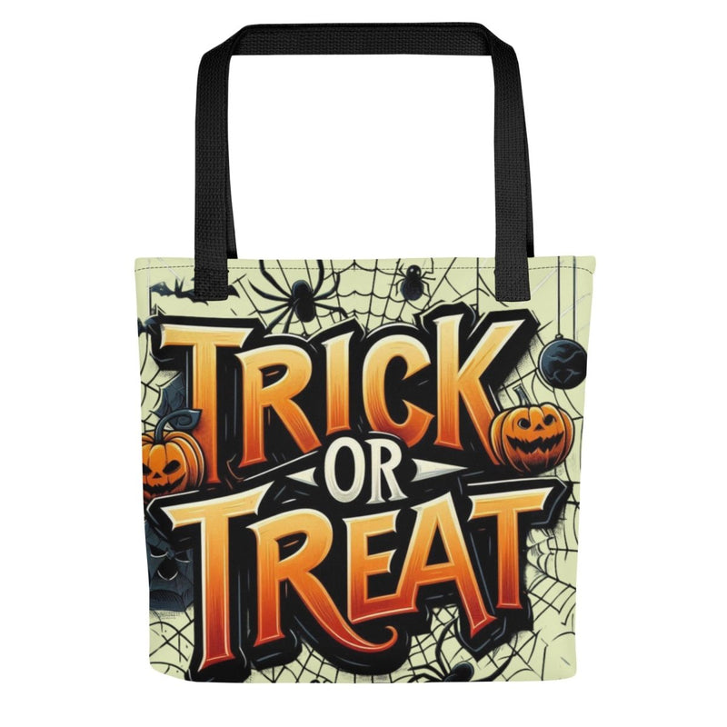 Spider Web Trick Or Treat Bag - Diverse Creations & CompanyHalloween Tote Bag