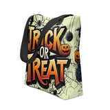 Spider Web Trick Or Treat Bag - Diverse Creations & CompanyHalloween Tote Bag