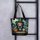 Stitched Scare Bear Trick Or Treat Tote Bag - Diverse Creations & CompanyScare bear tote bag