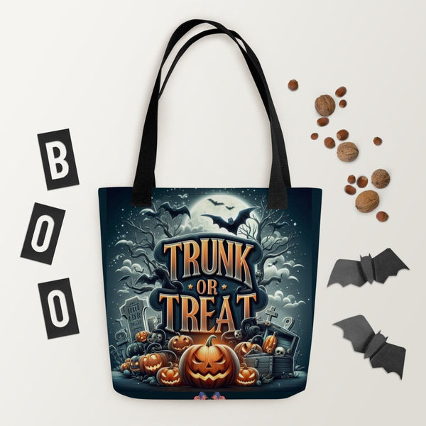 Stylish Trunk Or Treat Tote Bag - Diverse Creations & CompanyHalloween tote bag