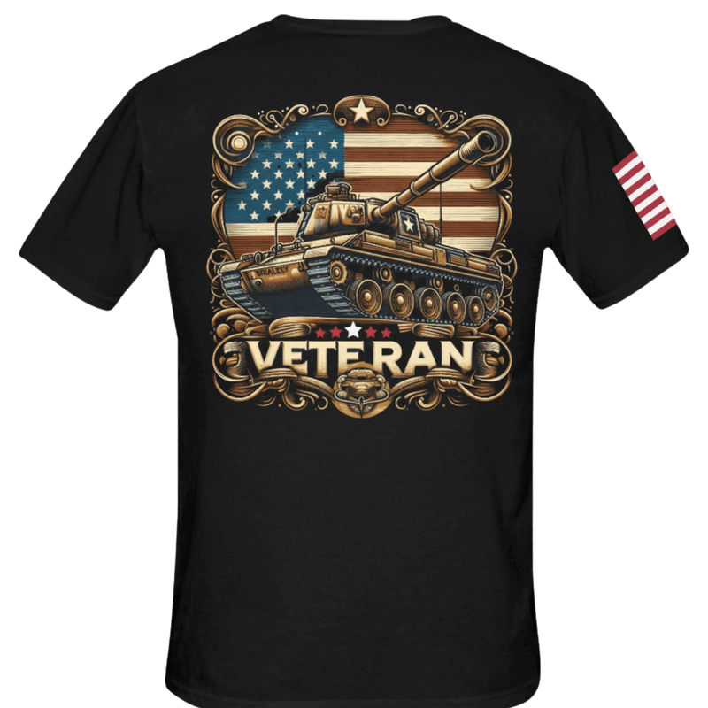 The Patriotic Presence With This Veteran Shirt - Diverse Creations & CompanyVeterans T shirtBlack