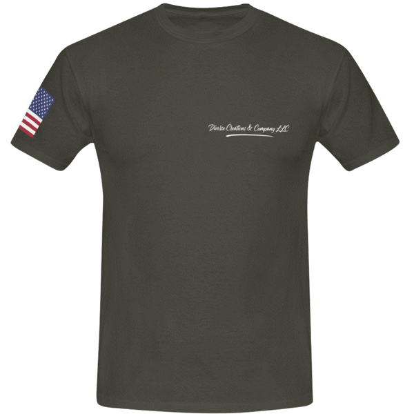 The Patriotic Presence With This Veteran Shirt - Diverse Creations & CompanyVeterans T shirtDark Jungle Green