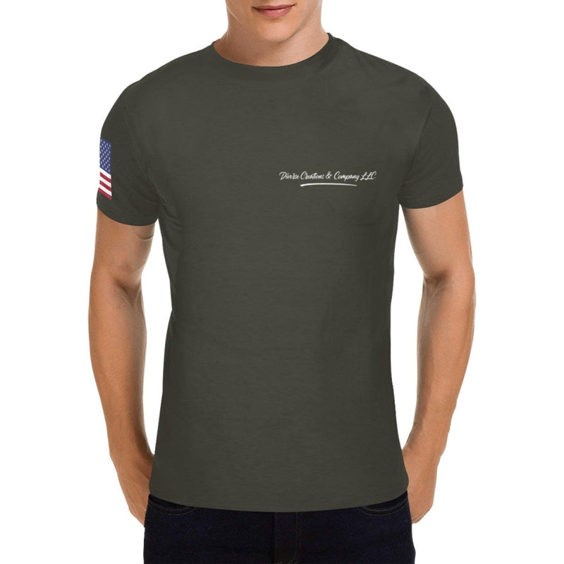 The Patriotic Presence With This Veteran Shirt - Diverse Creations & CompanyVeterans T shirtDark Jungle Green