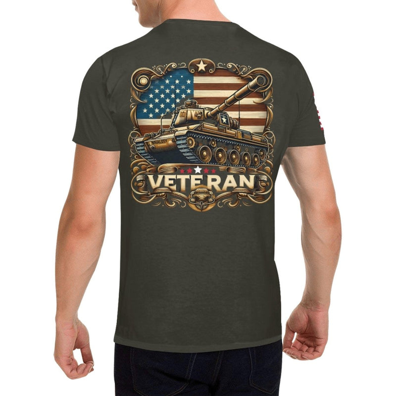 The Patriotic Presence With This Veteran Shirt - Diverse Creations & CompanyVeterans T shirtDark Jungle Green