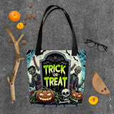 Tombstone And Zombies Trick Or Treat Tote bag - Diverse Creations & CompanyTote Bag