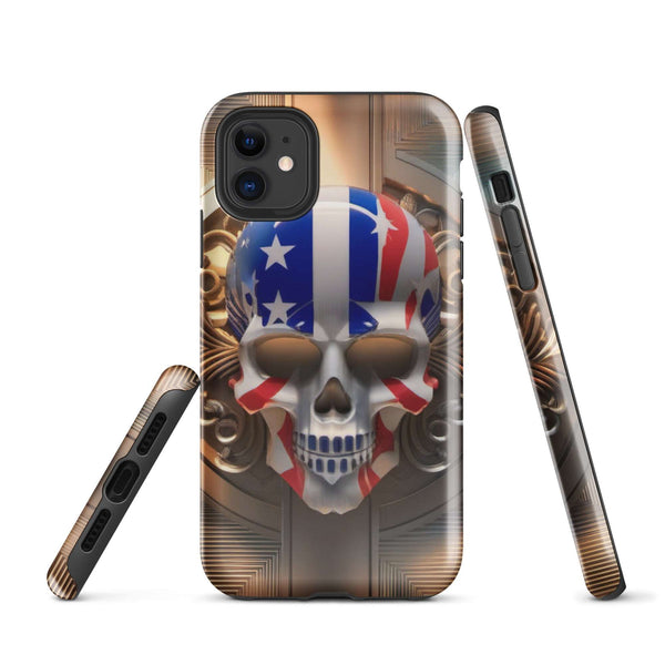 American Theme Skull iPhone® Tough Case