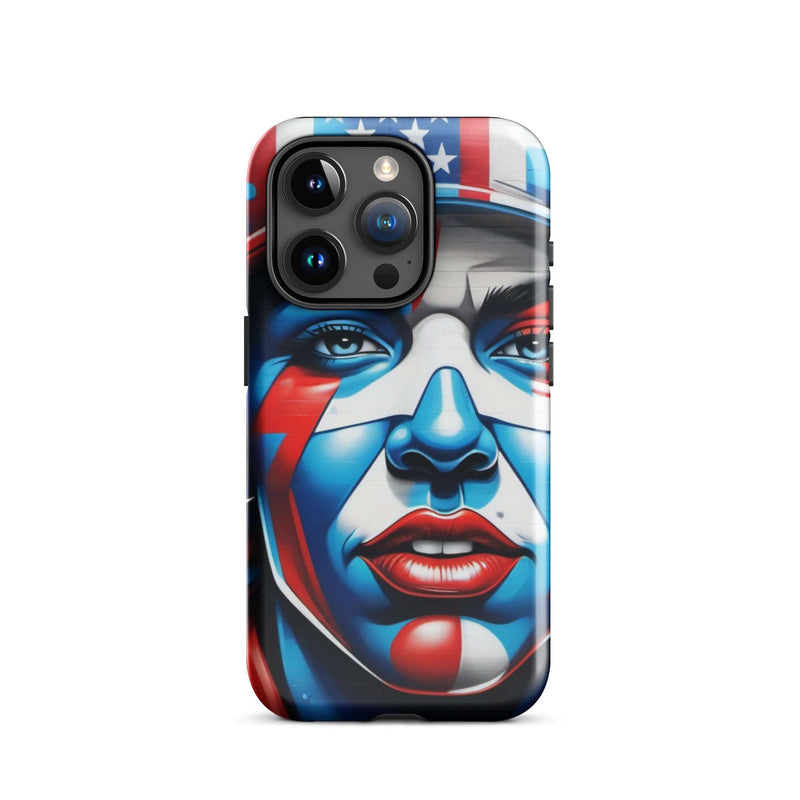 USA Solider Graffiti Tough Case for iPhone®