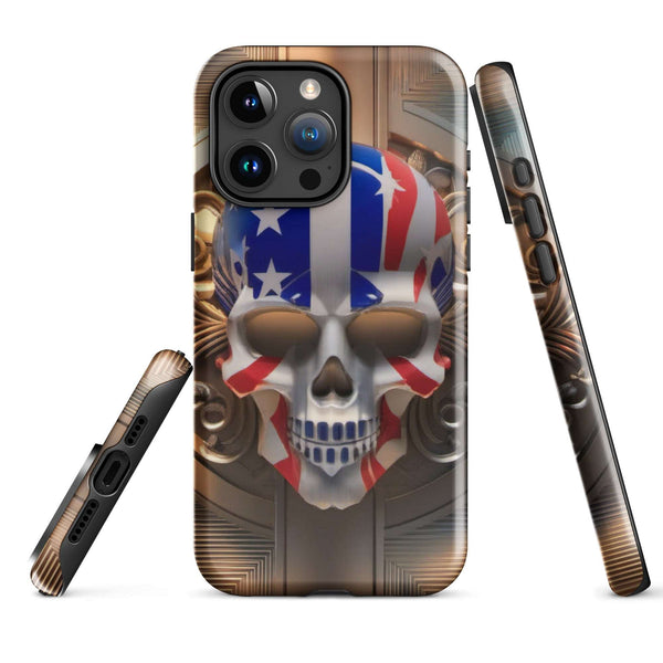 American Theme Skull iPhone® Tough Case