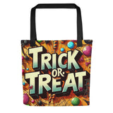 Trick Or Treat Candy Tote Bag - Diverse Creations & CompanyTote bag